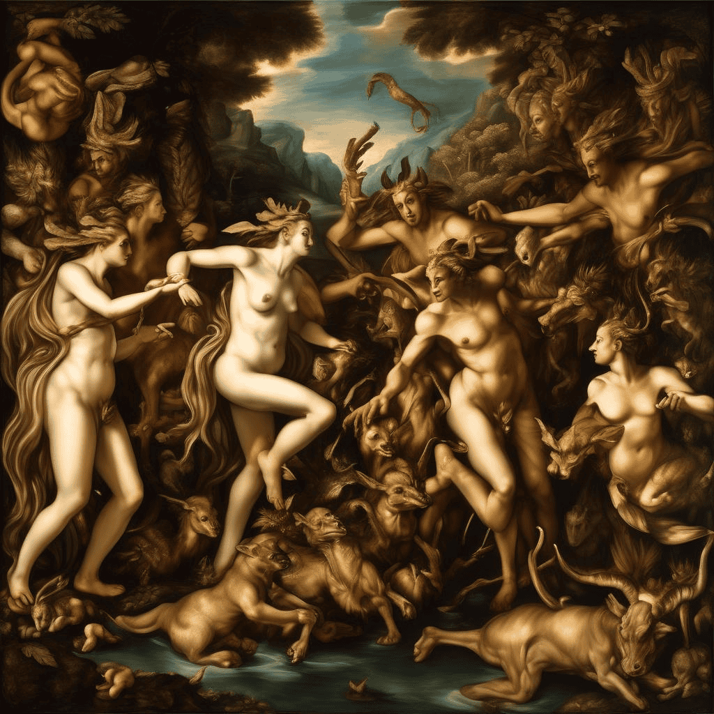 Actaeon – Parmigianino