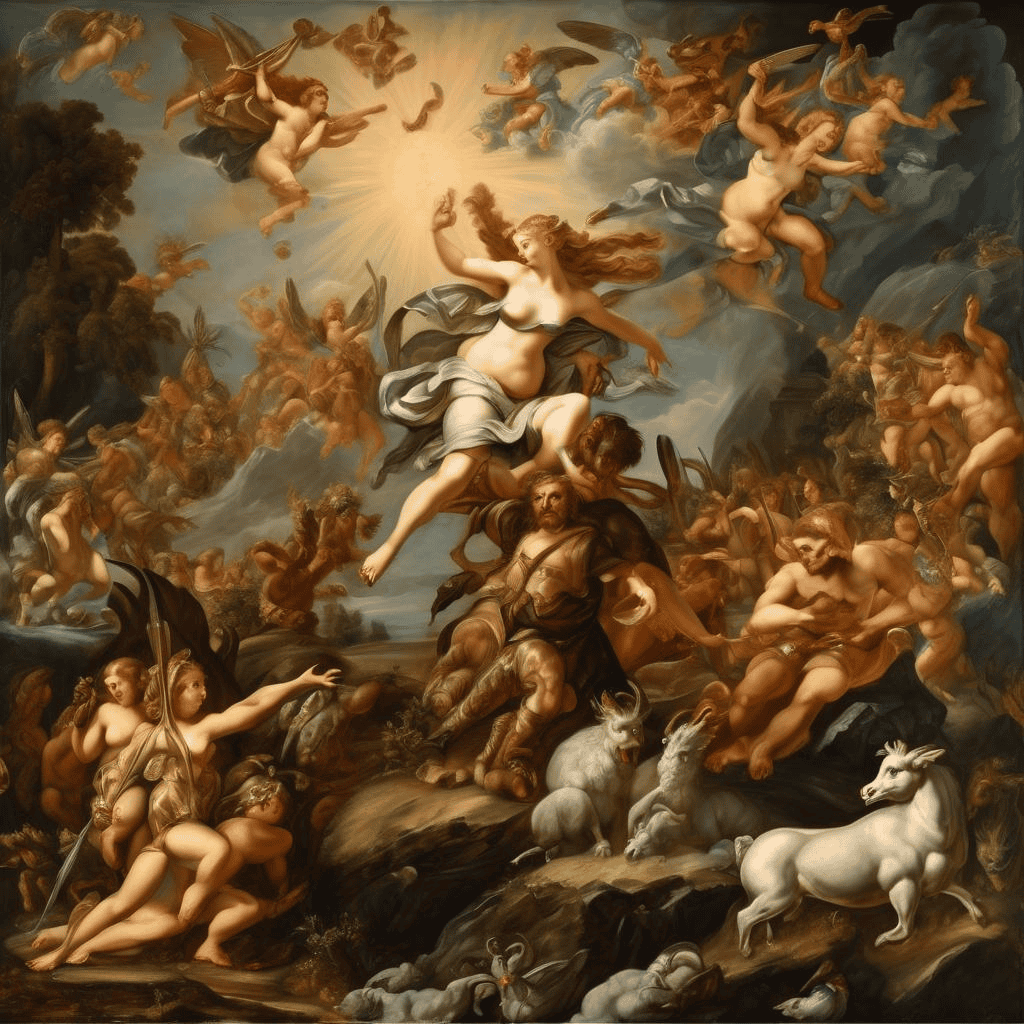 Raub Der Proserpina – Joseph Anton Koch